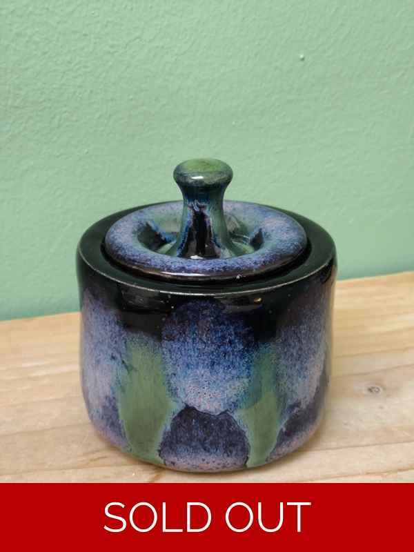 Peacock Small Trinket with Lid